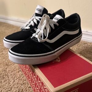 Vans Classic Black and White Shoes